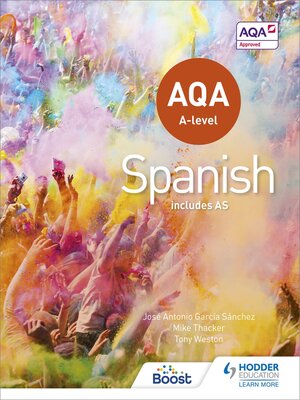cover image of AQA A-level Spanish (includes AS)